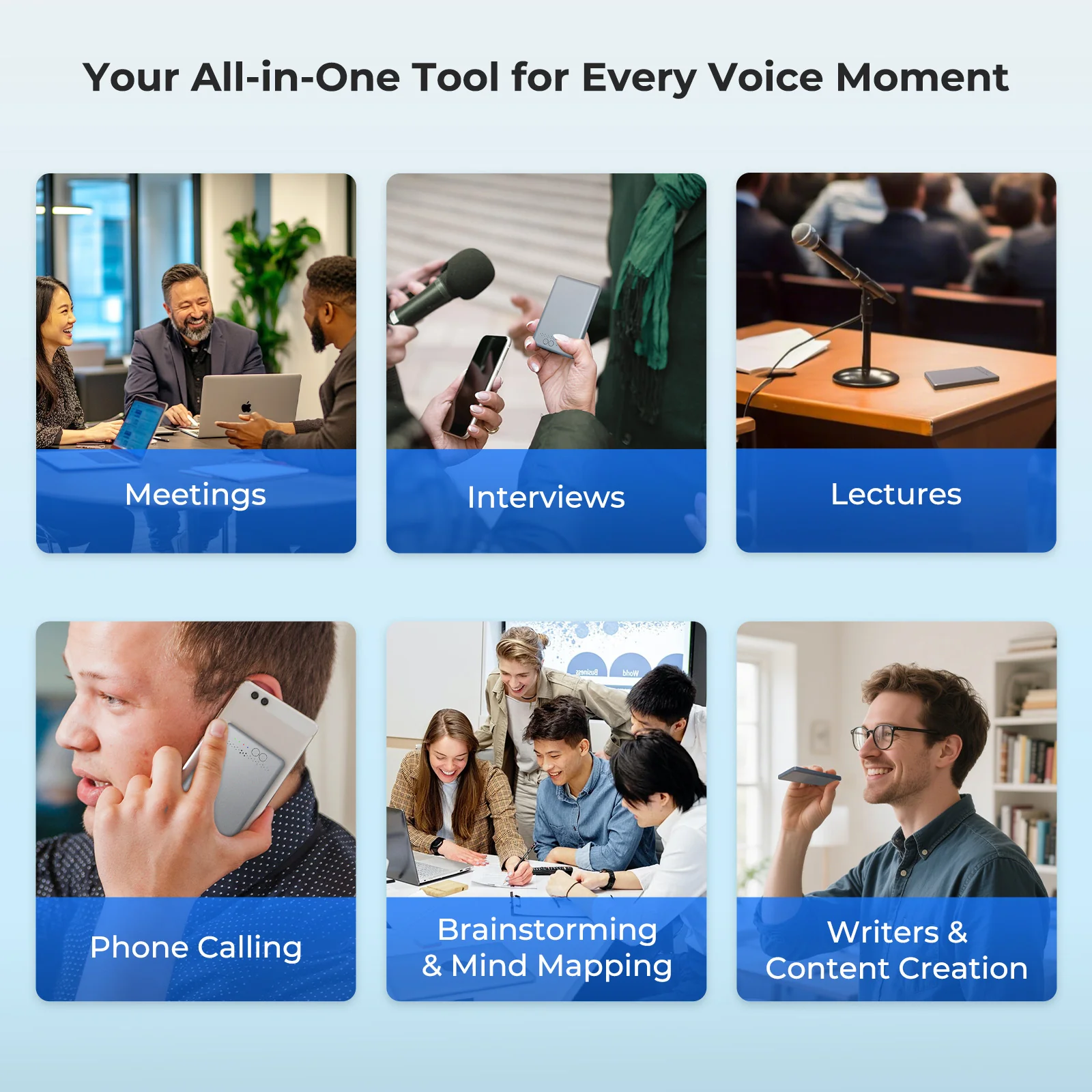 4G AI Voice Recorder with App Control, GPT-4.1 Transcription,  88 Languages - Image 3